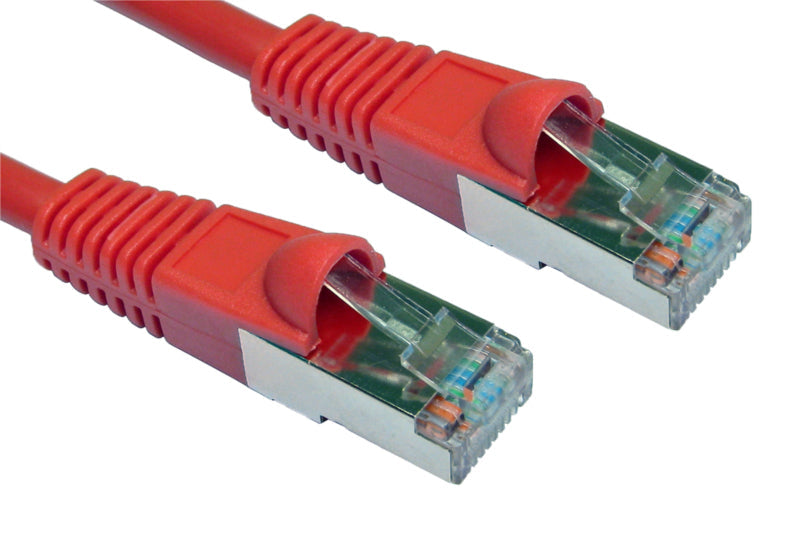 CDL 10m Shielded Cat5e Patch Red