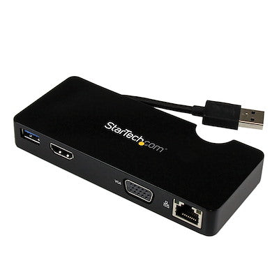StarTech DOCK TRAVEL - USB 3.0 HDMI OR VGA