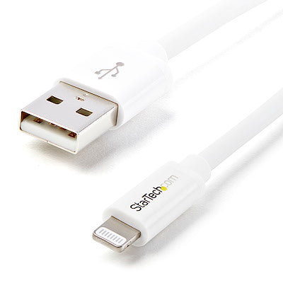 StarTech 2M WHITE 8-PIN LIGHTNING TO USB CABLE