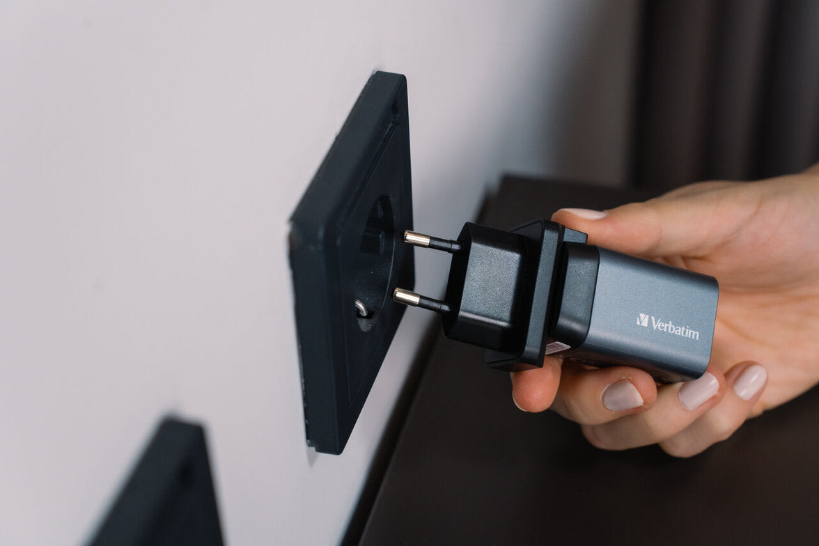 Verbatim GNC-35 GaN Charger 2 35W USB