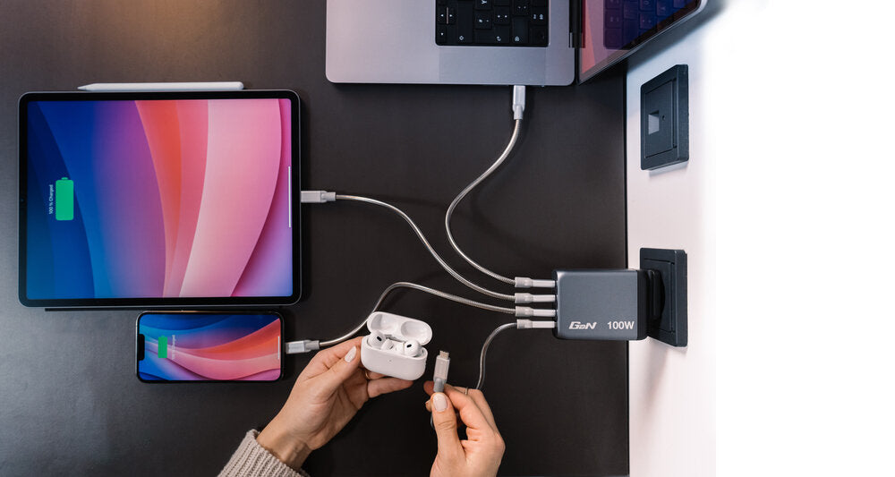 Verbatim GNC-100 GaN Charger 4 100W USB