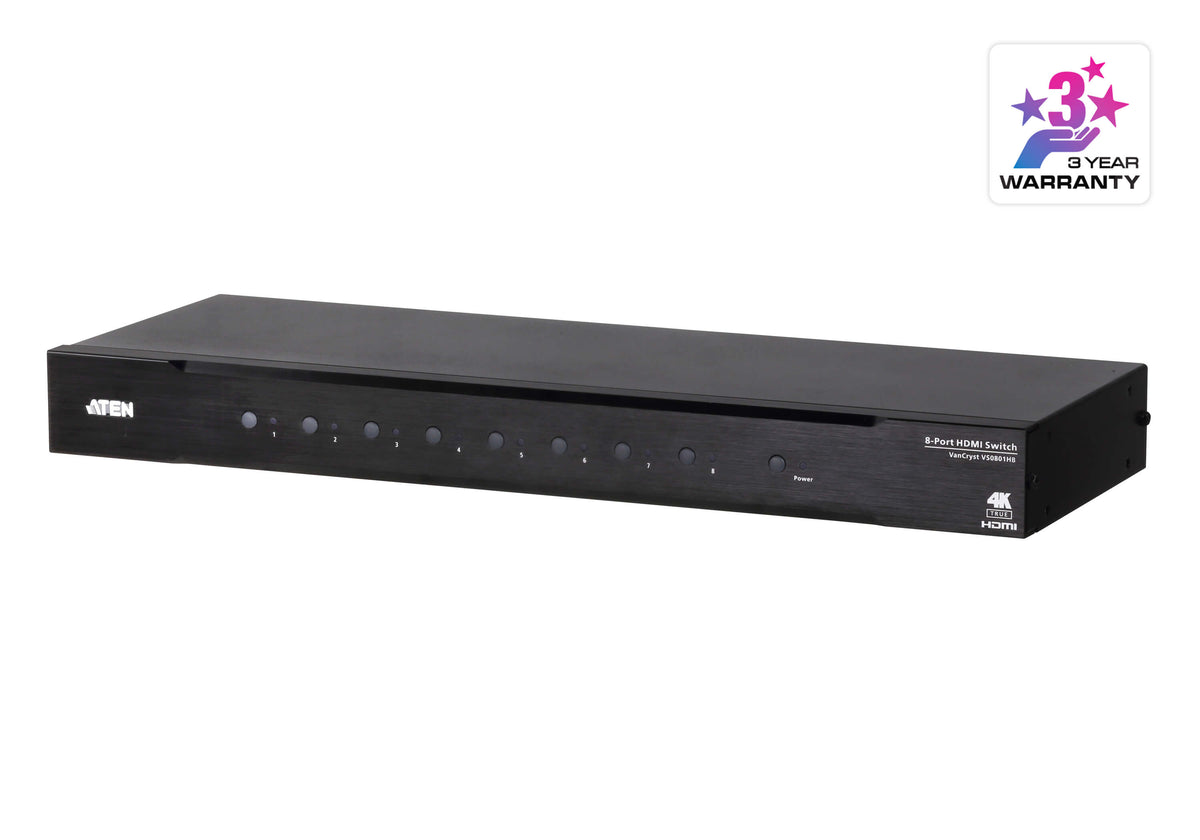 ATEN 8 Port HDMI Switch 4K