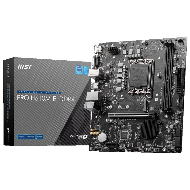 MSI 1700 PRO H610M-E DDR4 M-ATX