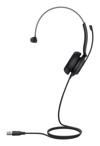 Yealink UH35 Mono USB-A Wired Headset with Leatherette ear cushion (Teams Edition)
