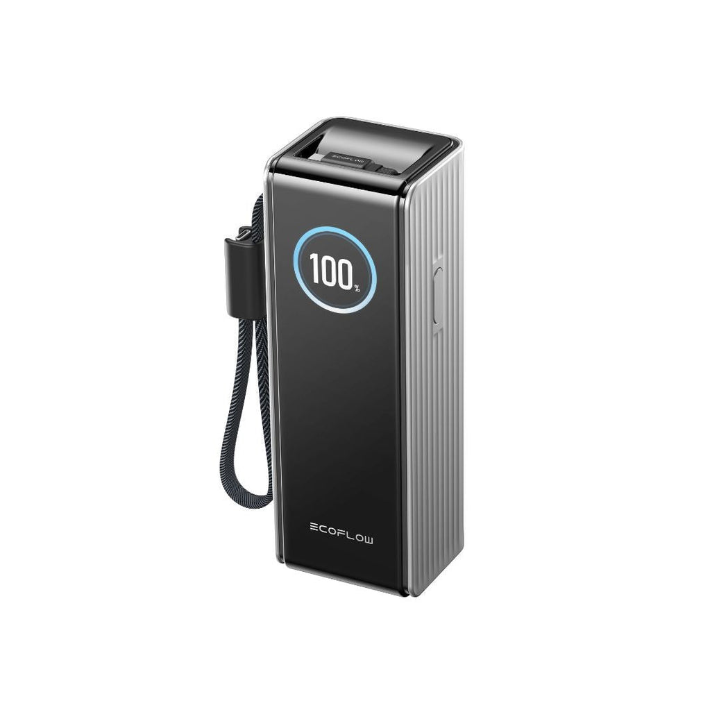 EcoFlow RAPID 25K Build-in cable Silver